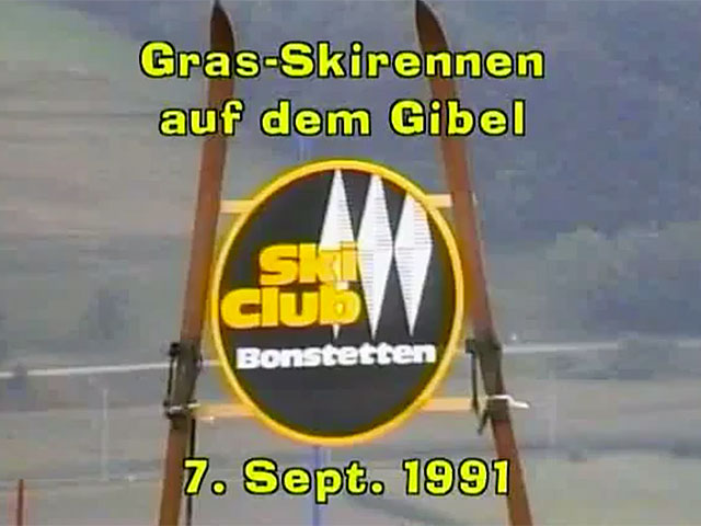 Grasskirennen auf dem Gibel, 7.9.1991